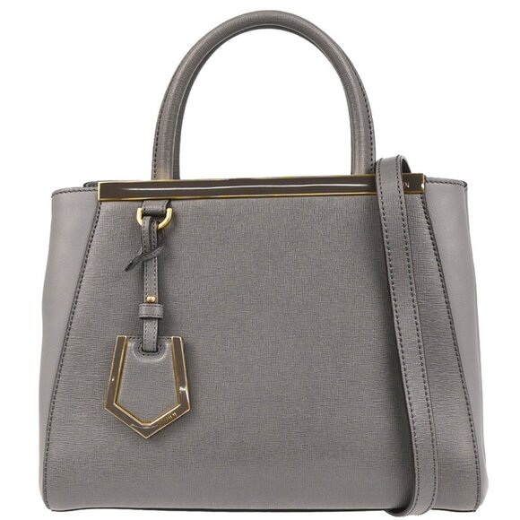 Fendi Gray Petite 2Jours Tote Bag 166116 - Picture 1 of 10